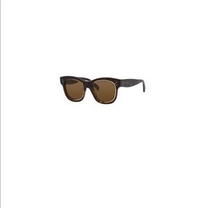 Celine Tortoise Square Sunglasses